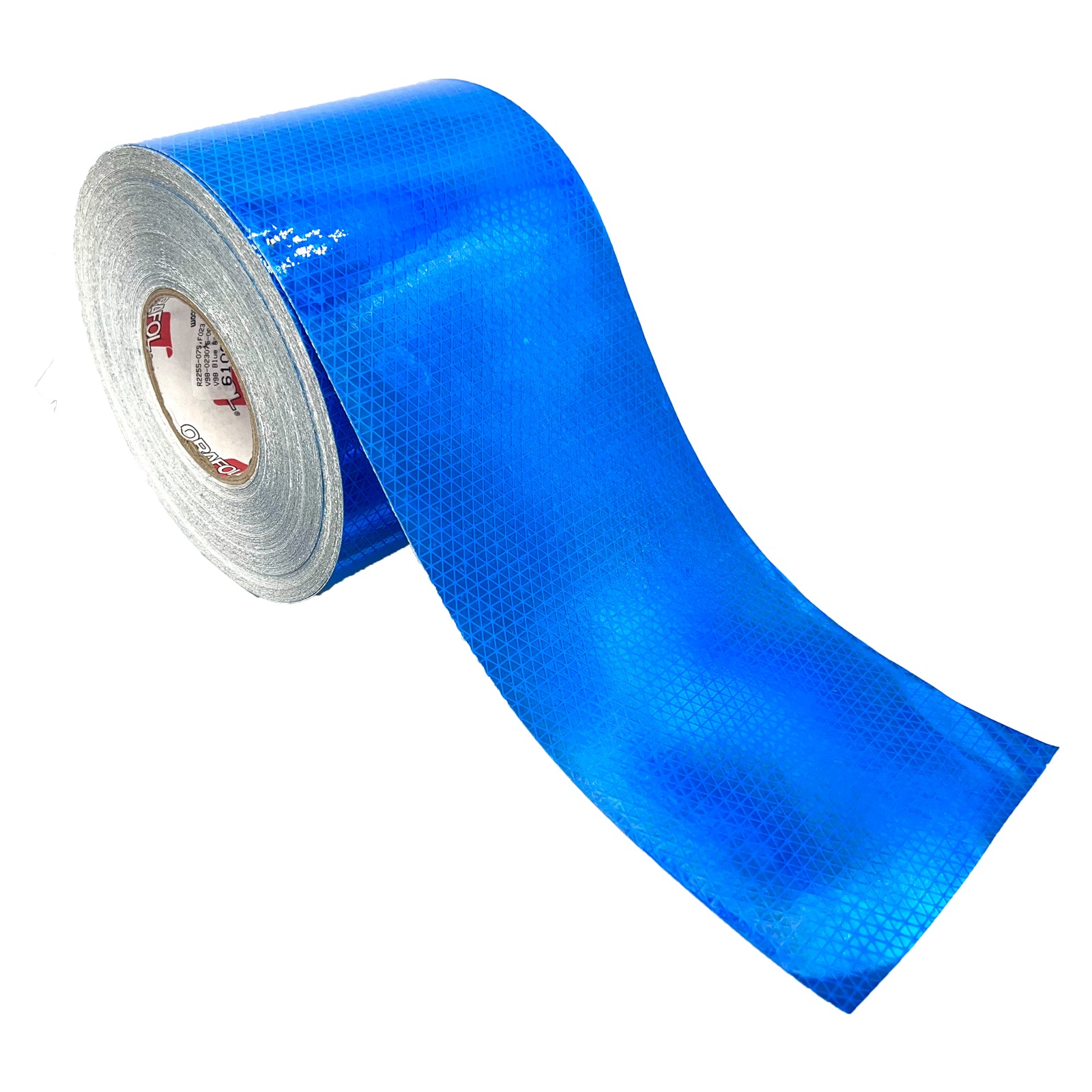 6" Inch Oralite V98 Blue Prismatic Reflective Tape - Reflective Pro