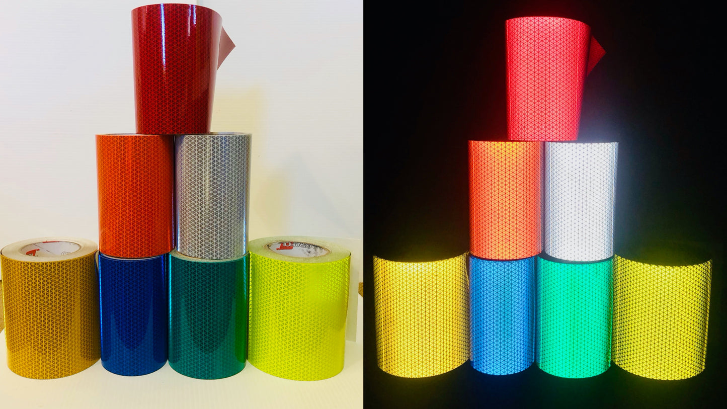 Reflective Prismatic "Stop Sign" Sticker Oralite V98 - Reflective Pro