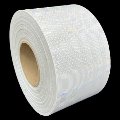 4" Inch White Reflective Tape 3M 3930 HIP