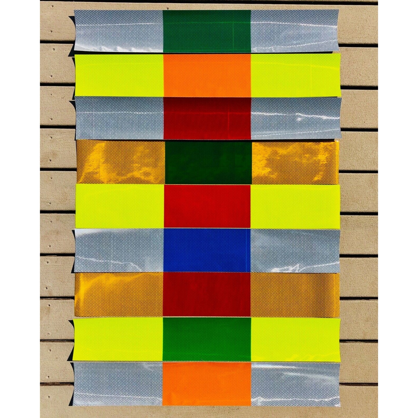 6"x36" Reflective Block Panels AT&T Style Oralite - Reflective Pro
