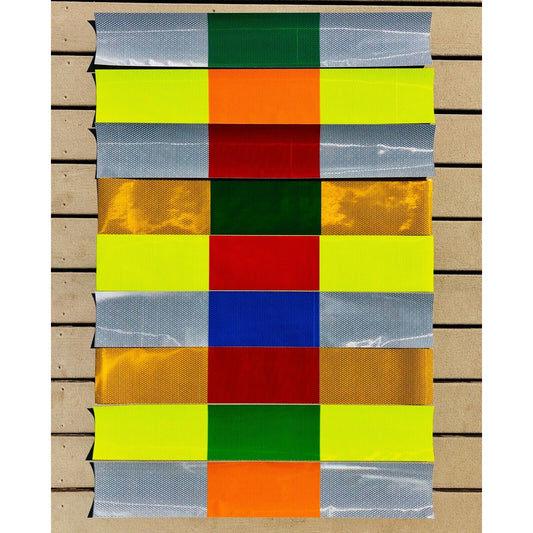6"x36" Reflective Block Panels AT&T Style Oralite - Reflective Pro