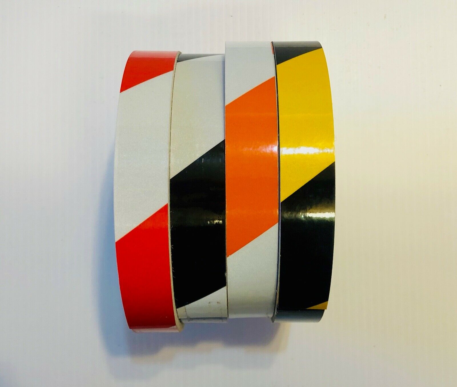 1" Hazard Striped Reflective Tape (Type 1) - Reflective Pro