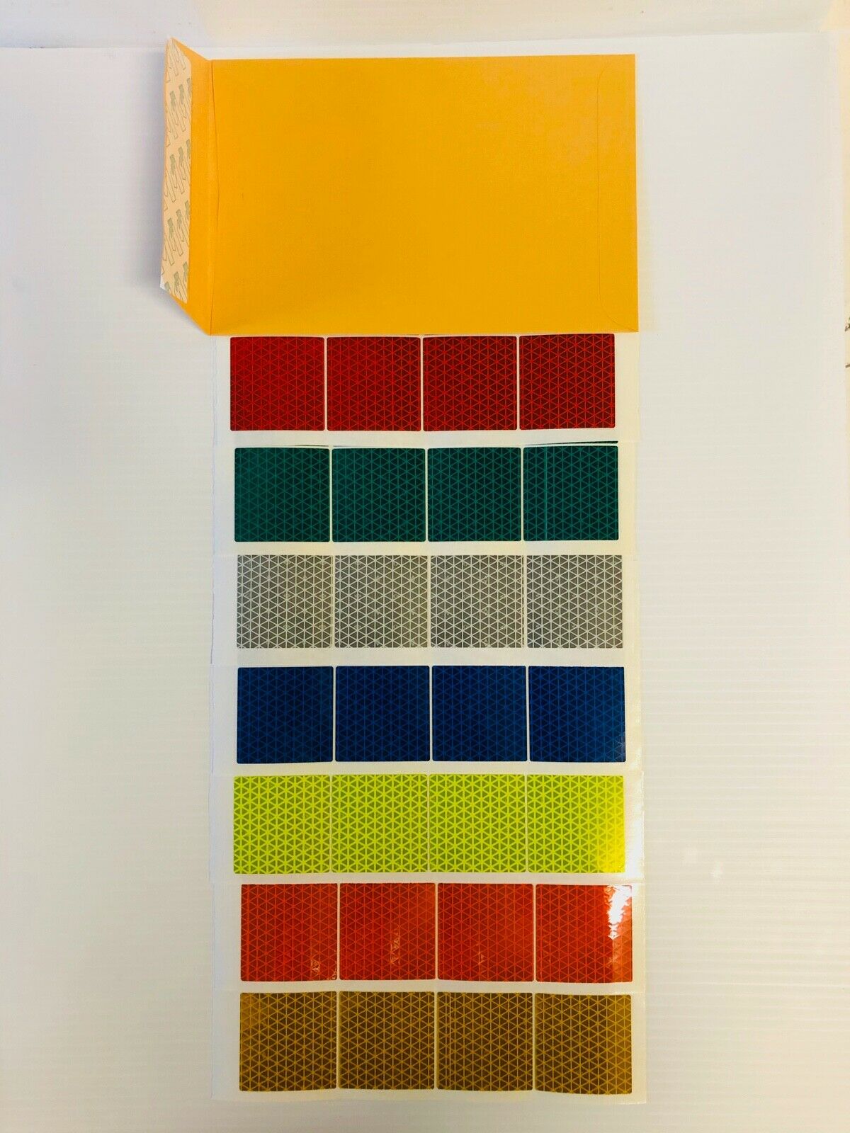 8 Oralite Reflective 2" V98  Squares - Reflective Pro