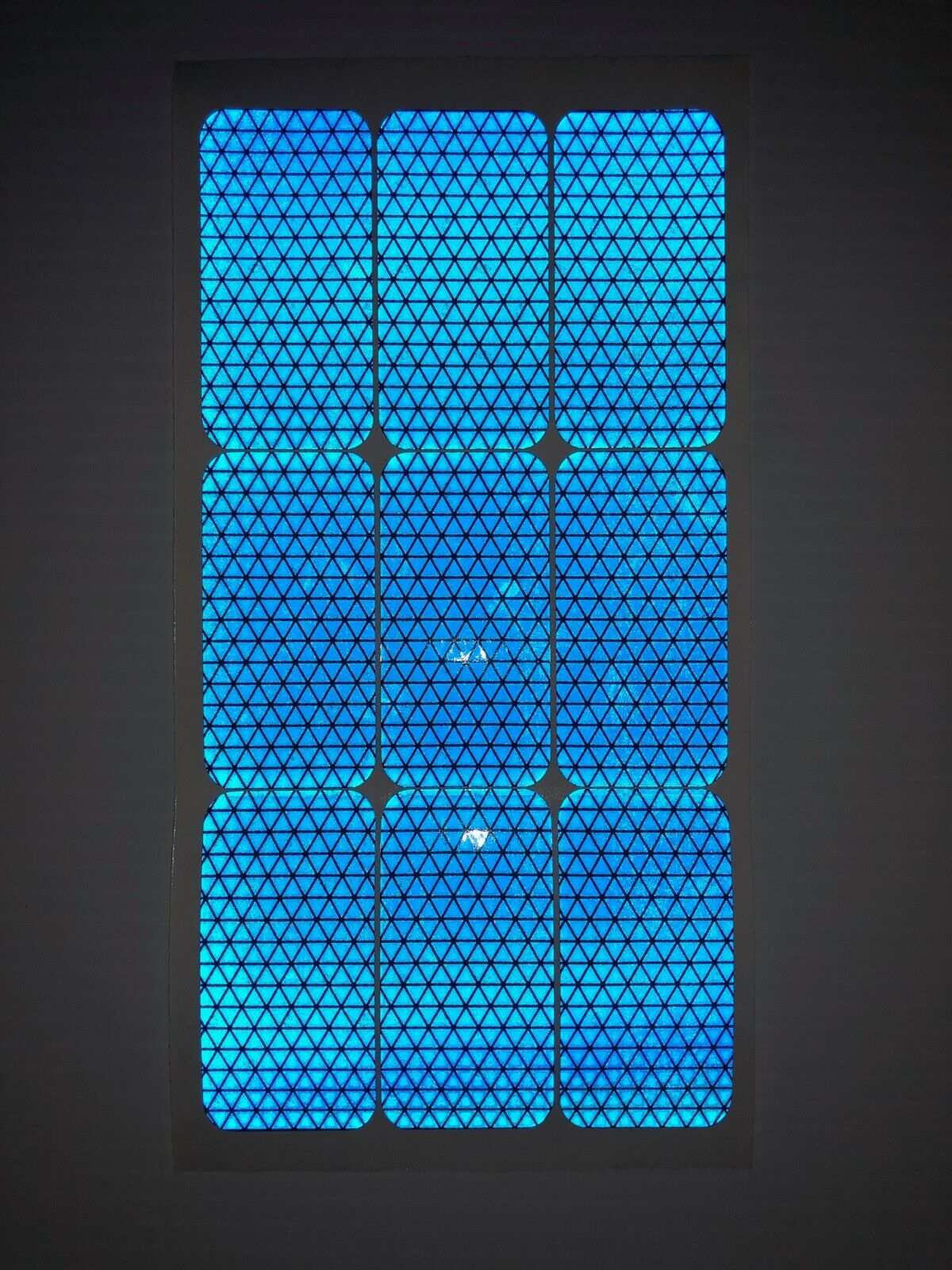 9 Oralite Reflective 1.5" x 3" V98 Rectangles - Reflective Pro