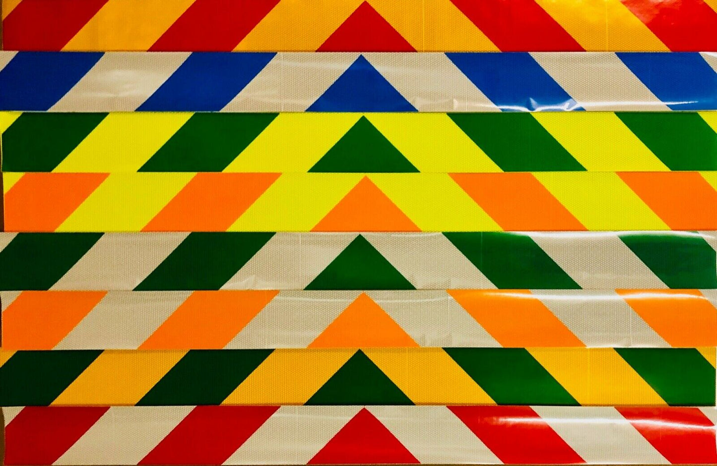 6"x72" Reflective Chevron Panels Oralite (Multiple Colors) - Reflective Pro