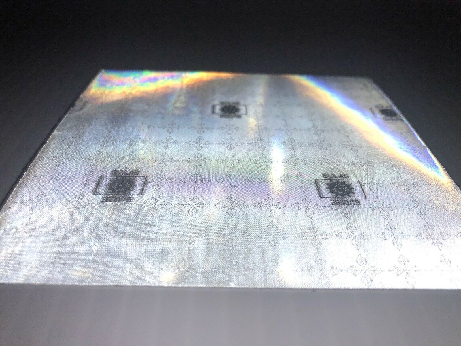 Oralite SOLAS 4" Squares 1404 - Reflective Pro