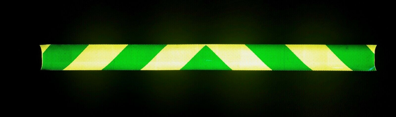 Lime & Green Reflective Chevron Panel (Multiple Sizes) - Reflective Pro