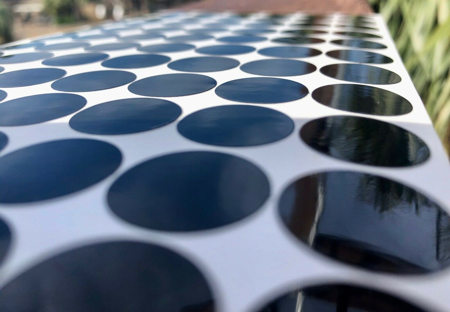 77 Reflective Black Dots 3/4" - Reflective Pro