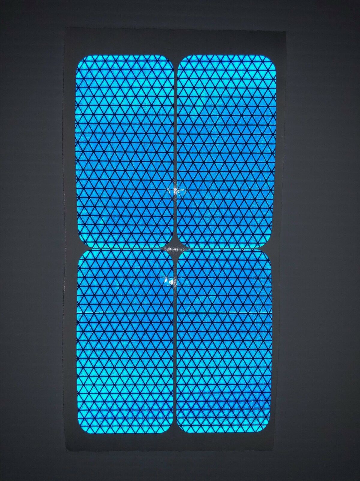 4 Oralite Reflective 2" x 4" V98 Reflector Rectangles - Reflective Pro
