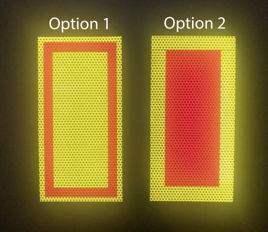 6"x12" Reflective Safety Panels - Reflective Pro