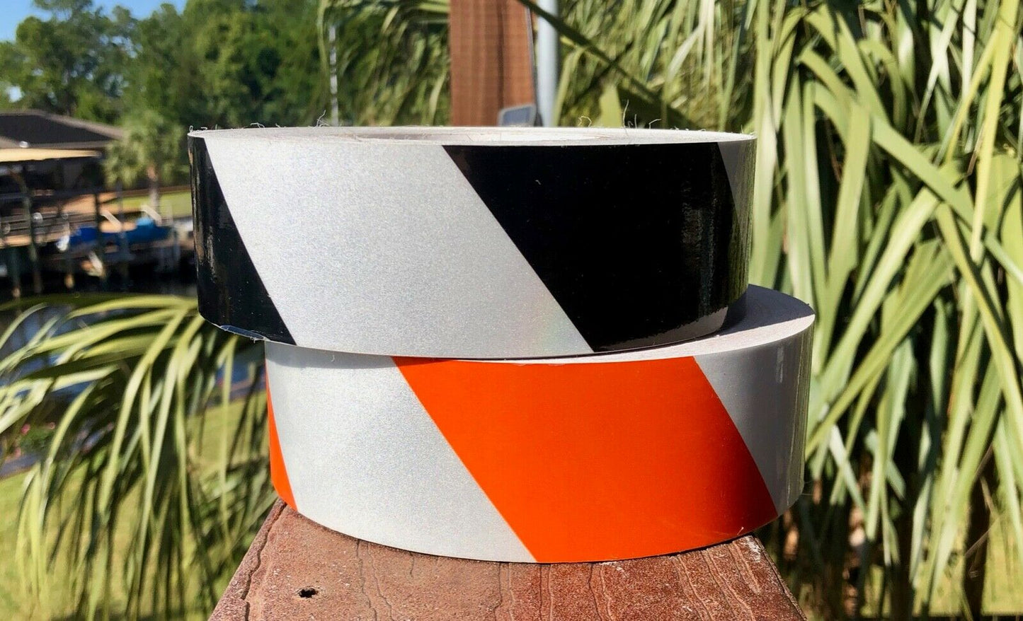 2" Hazard Striped Reflective Tape (Type 1) - Reflective Pro