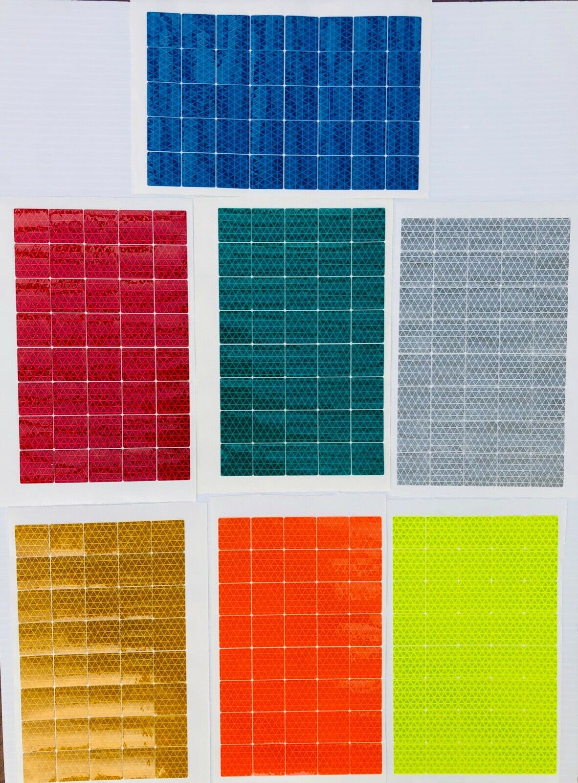 40 Oralite Reflective 1" V98  Squares - Reflective Pro