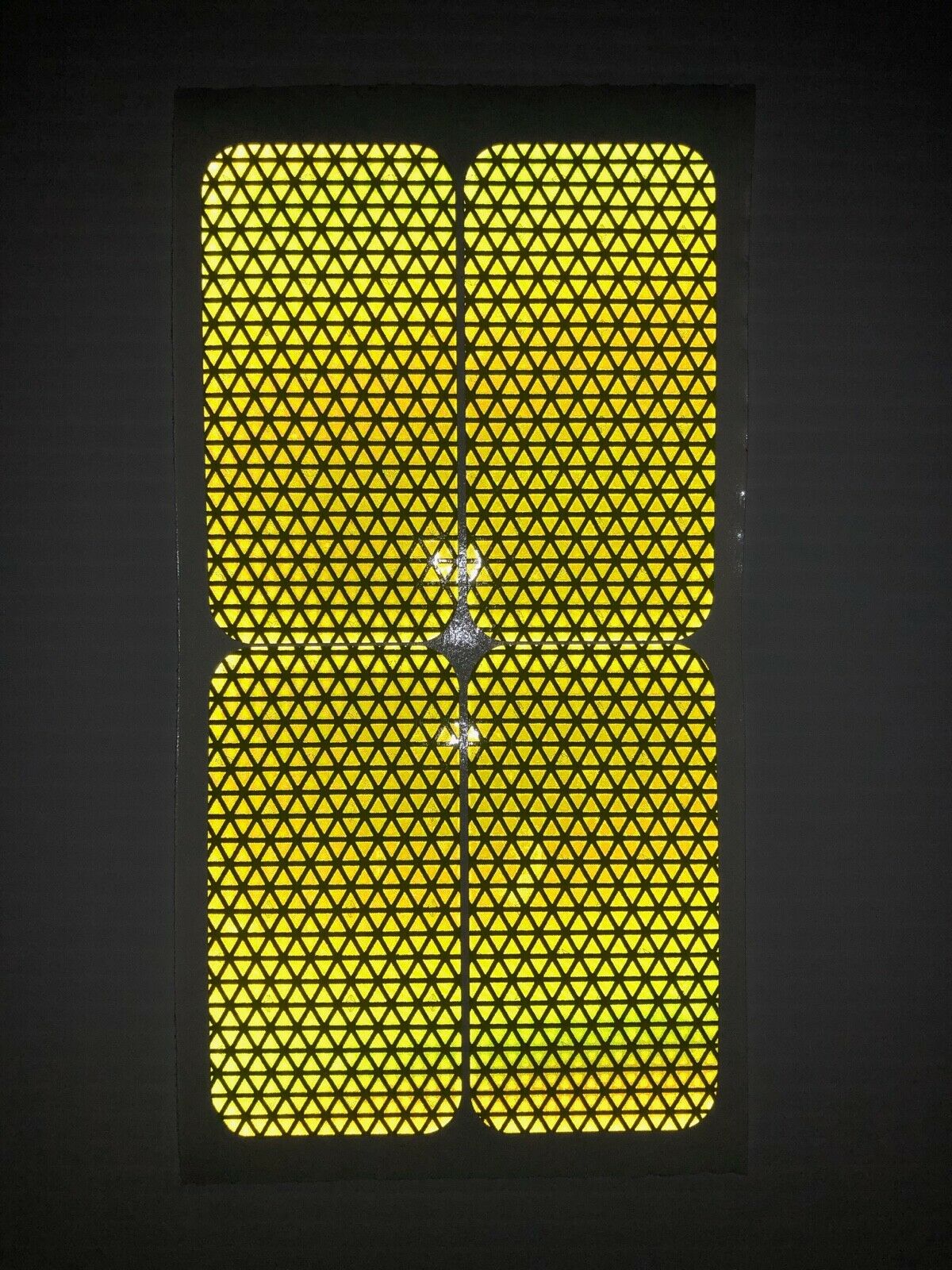 4 Oralite Reflective 2" x 4" V98 Reflector Rectangles - Reflective Pro