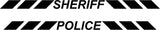 Reflective Police/Sheriff Shadow Chevron - Reflective Pro