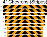Schoolbus Yellow & Black Reflective Chevron Panel (Multiple Sizes) - Reflective Pro
