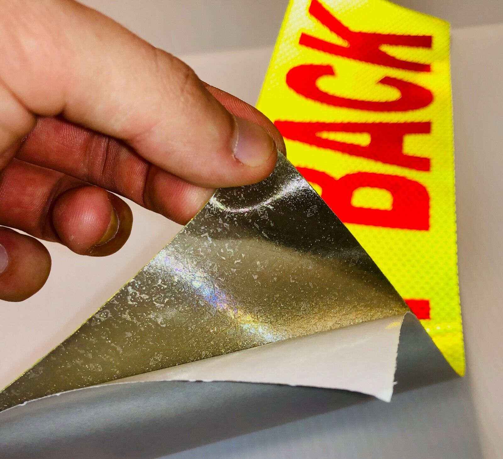 "FLAMMABLE" 6"x24" Reflective Word Panel - Reflective Pro