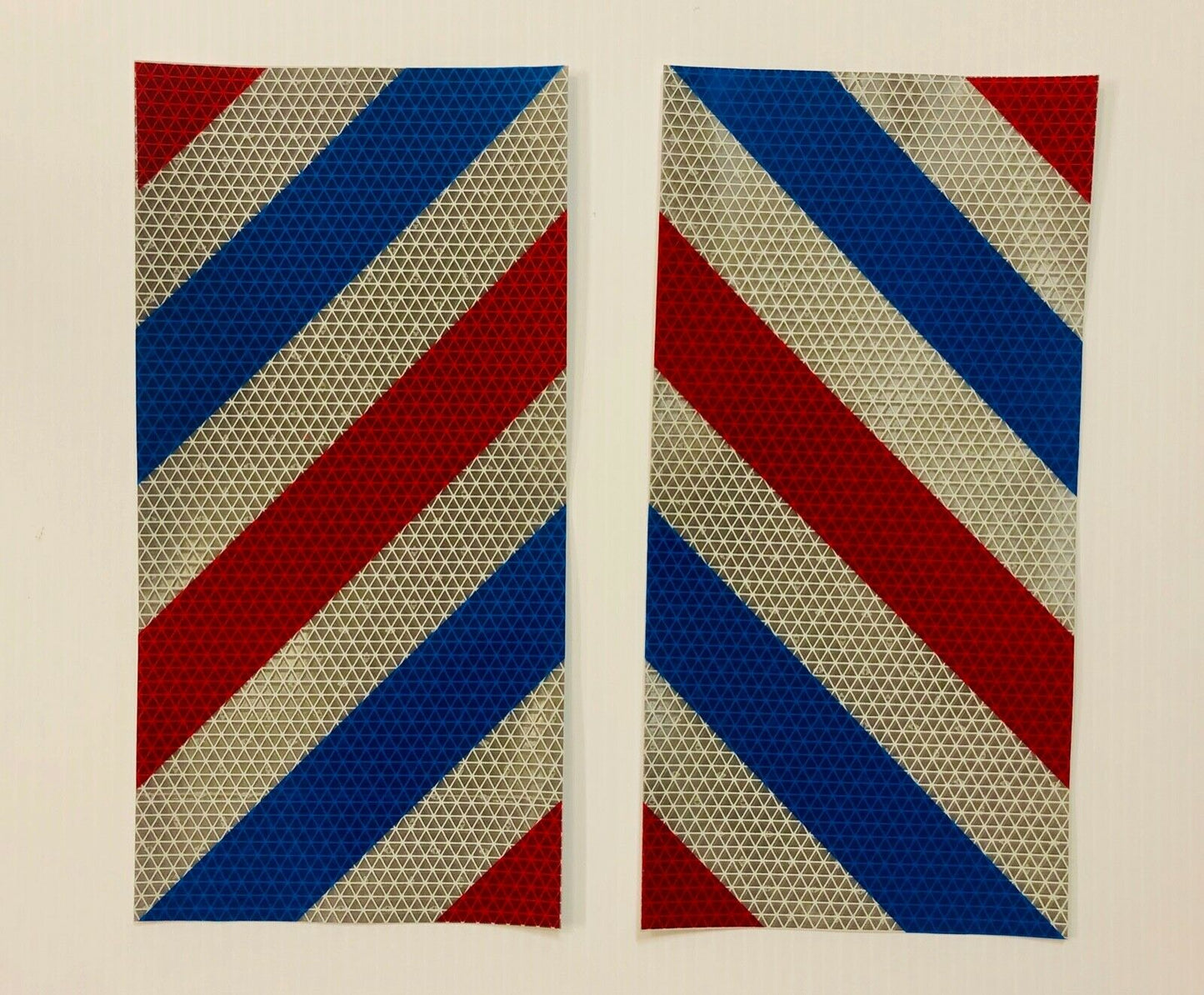 6"x12" Reflective Chevron Patriot Panel - Reflective Pro