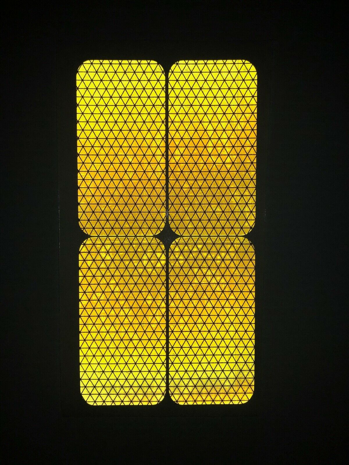 4 Oralite Reflective 2" x 4" V98 Reflector Rectangles - Reflective Pro