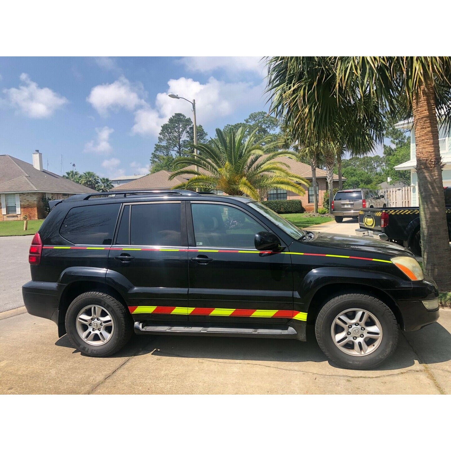 Reflective Chevron Rocker Panels & Pinstripe - Reflective Pro