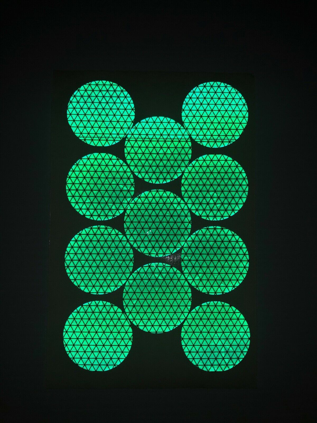 11 Oralite Reflective 2" V98  Dots - Reflective Pro