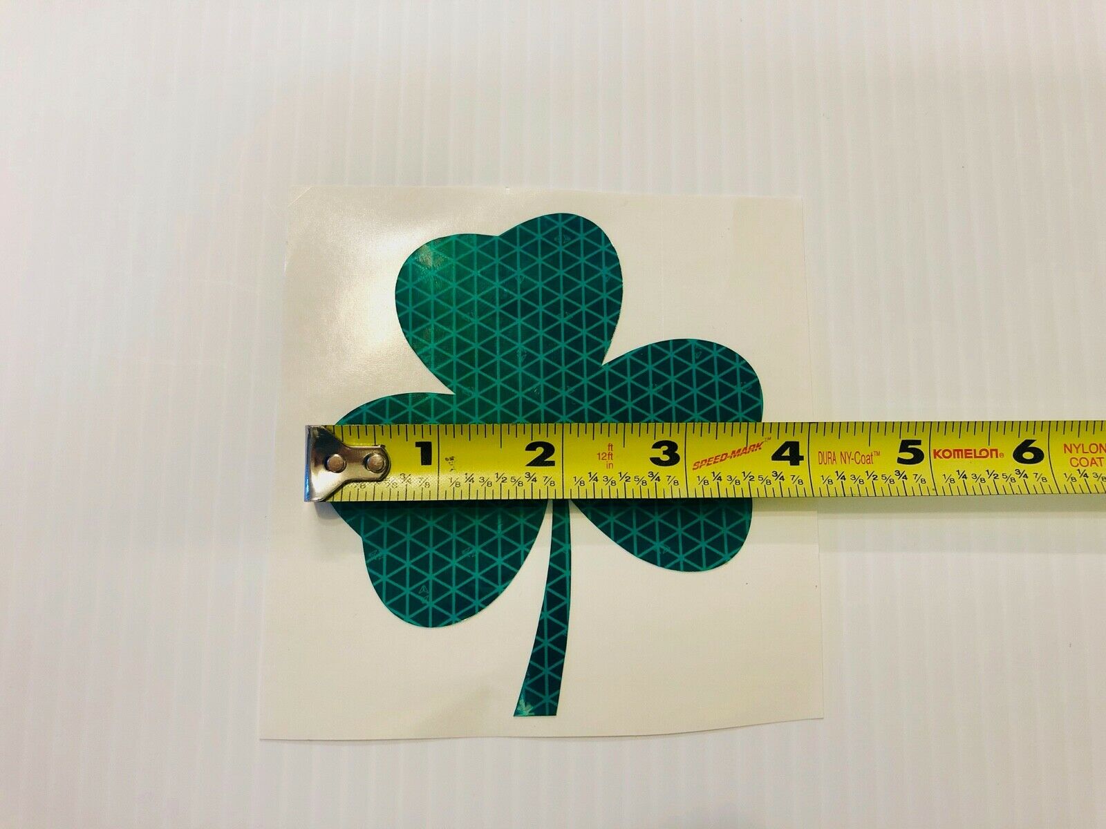 Reflective Green Shamrock Oralite V98 Decal - Reflective Pro