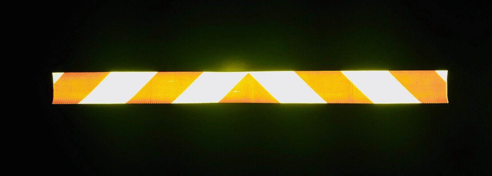 Lime & Orange Reflective Chevron Panel (Multiple Sizes) - Reflective Pro