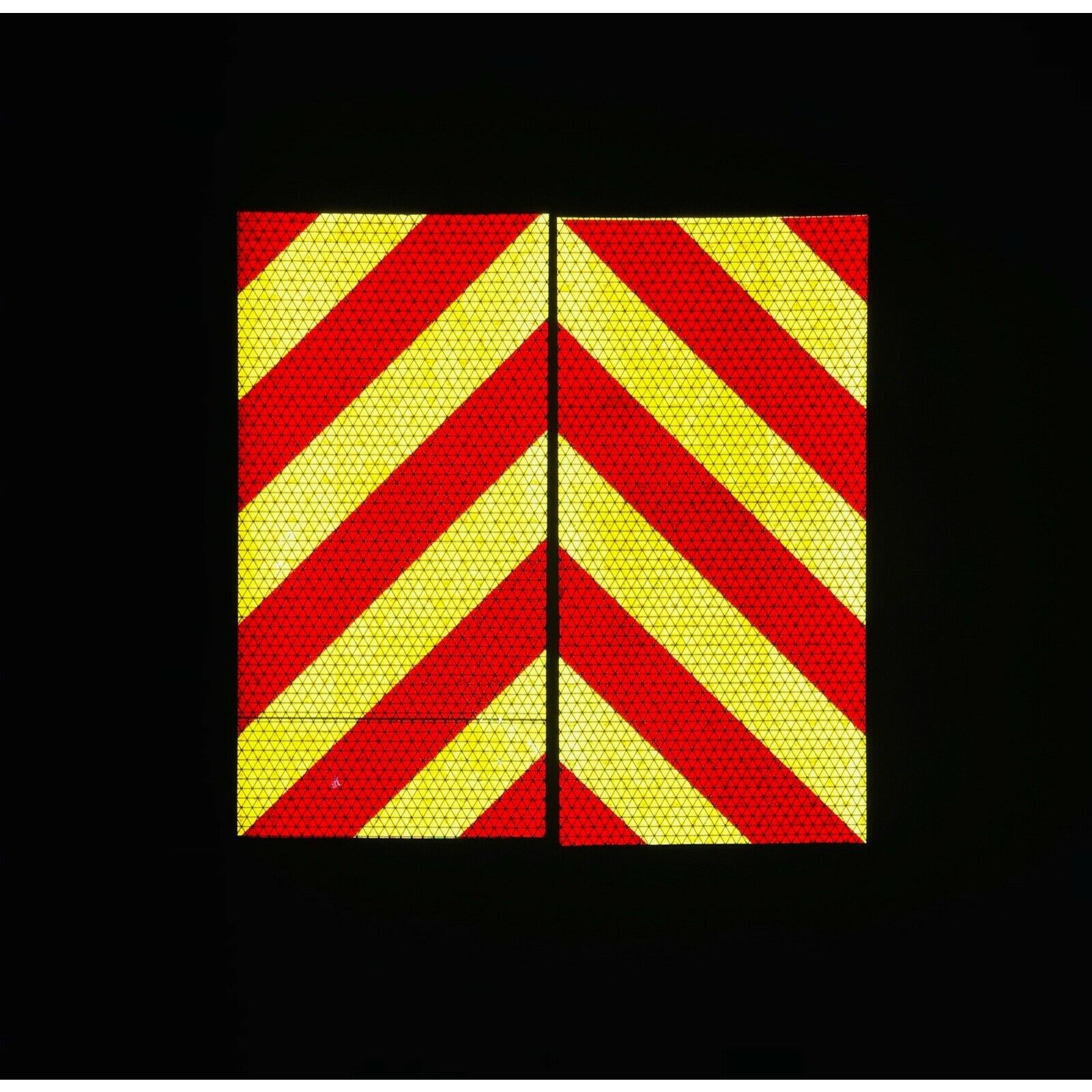 6"x12" Reflective Chevron Panels Motorcycle Oralite - Reflective Pro