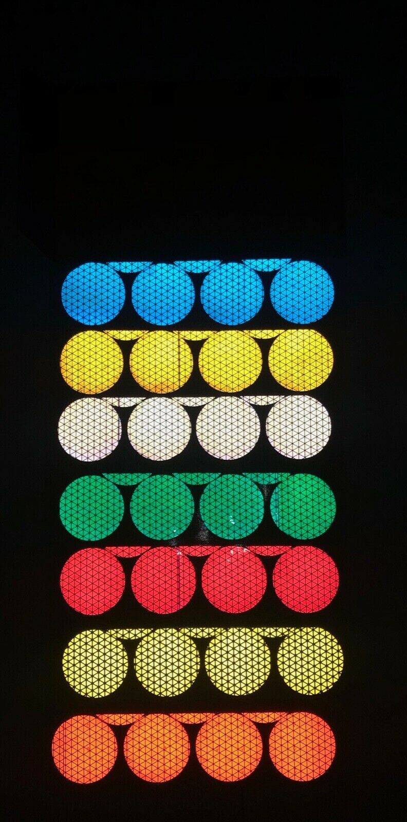 11 Oralite Reflective 2" V98  Dots - Reflective Pro