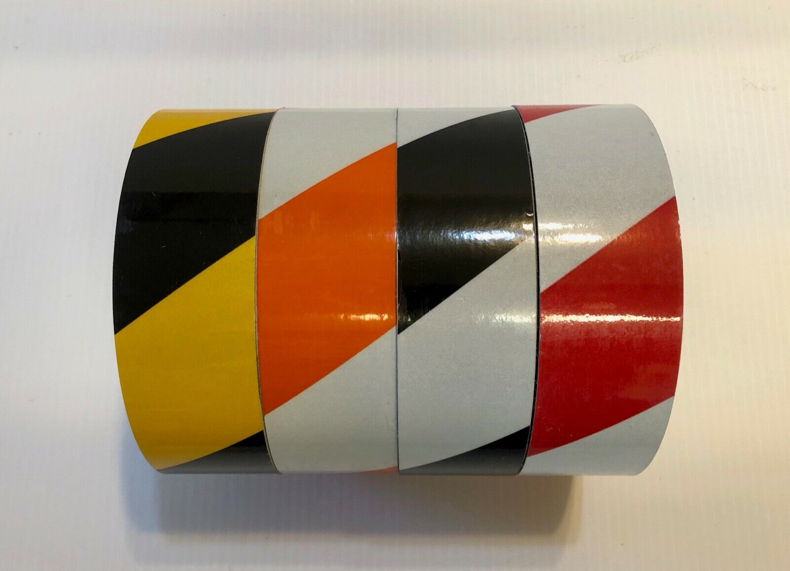 2" Hazard Striped Reflective Tape (Type 1) - Reflective Pro