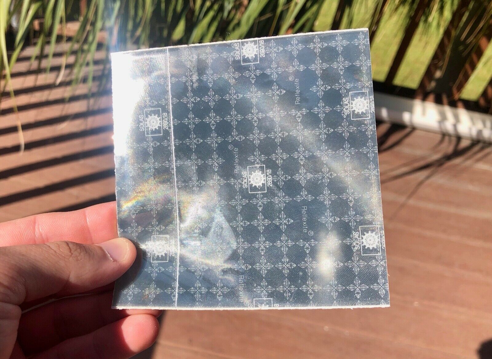 Oralite SOLAS 4" Squares 1404 - Reflective Pro