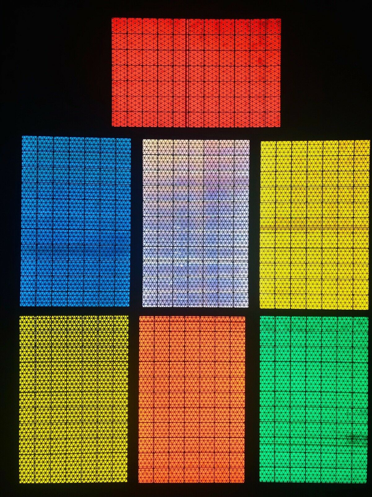 77 Oralite Reflective 3/4" V98  Squares - Reflective Pro