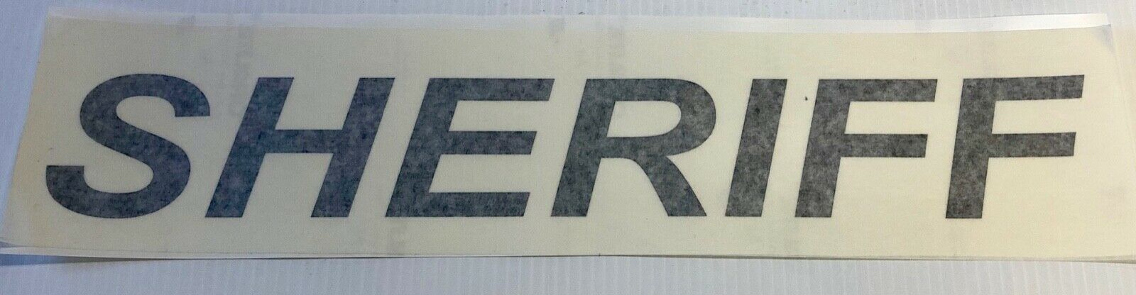 "SHERIFF" 3"x20" Reflective Decal - Reflective Pro