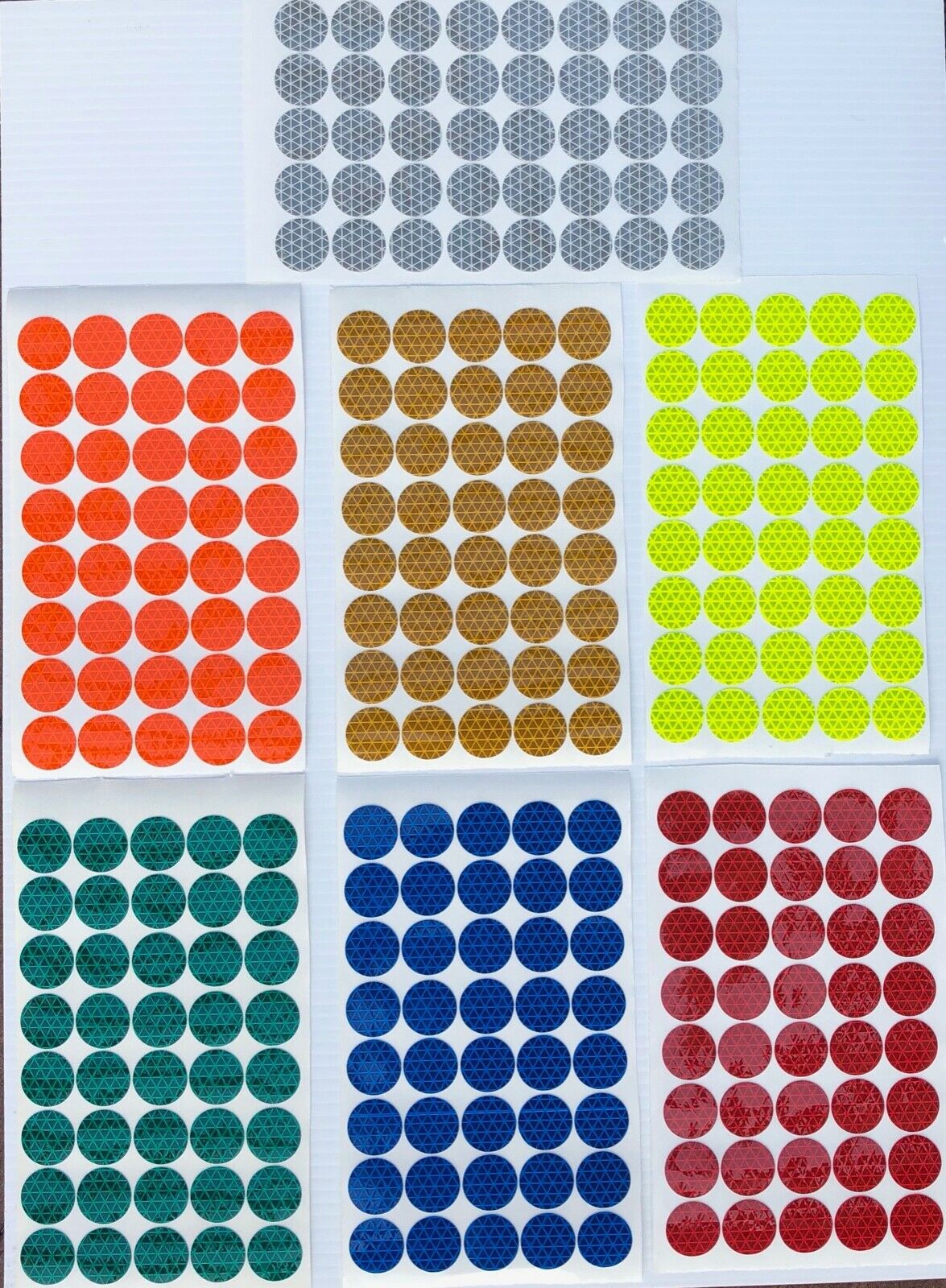 40 Oralite Reflective 1" V98  Dots - Reflective Pro