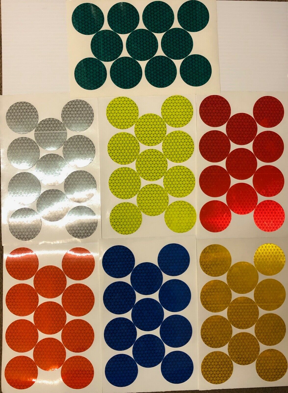 11 Oralite Reflective 2" V98  Dots - Reflective Pro