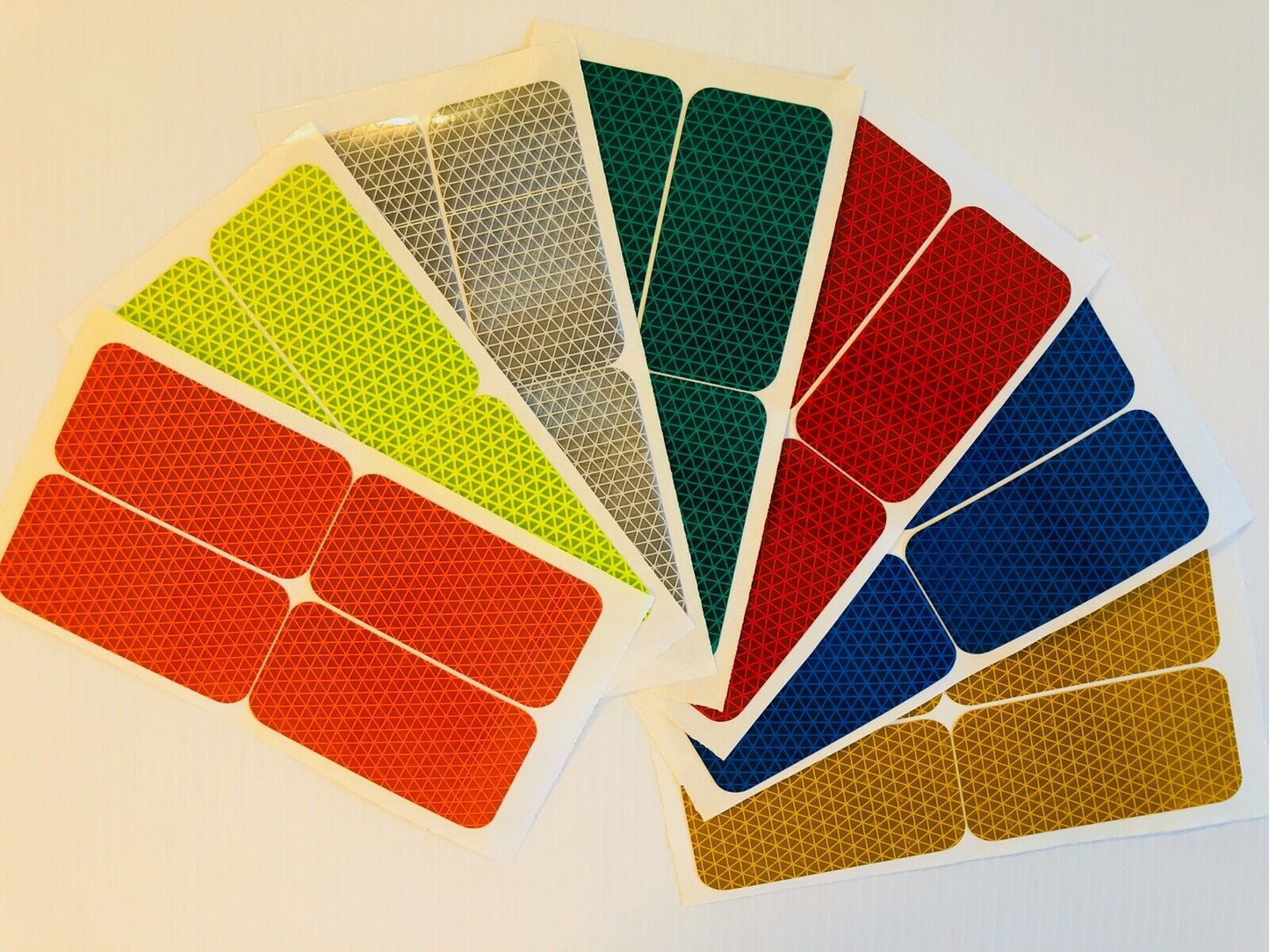 4 Oralite Reflective 2" x 4" V98 Reflector Rectangles - Reflective Pro