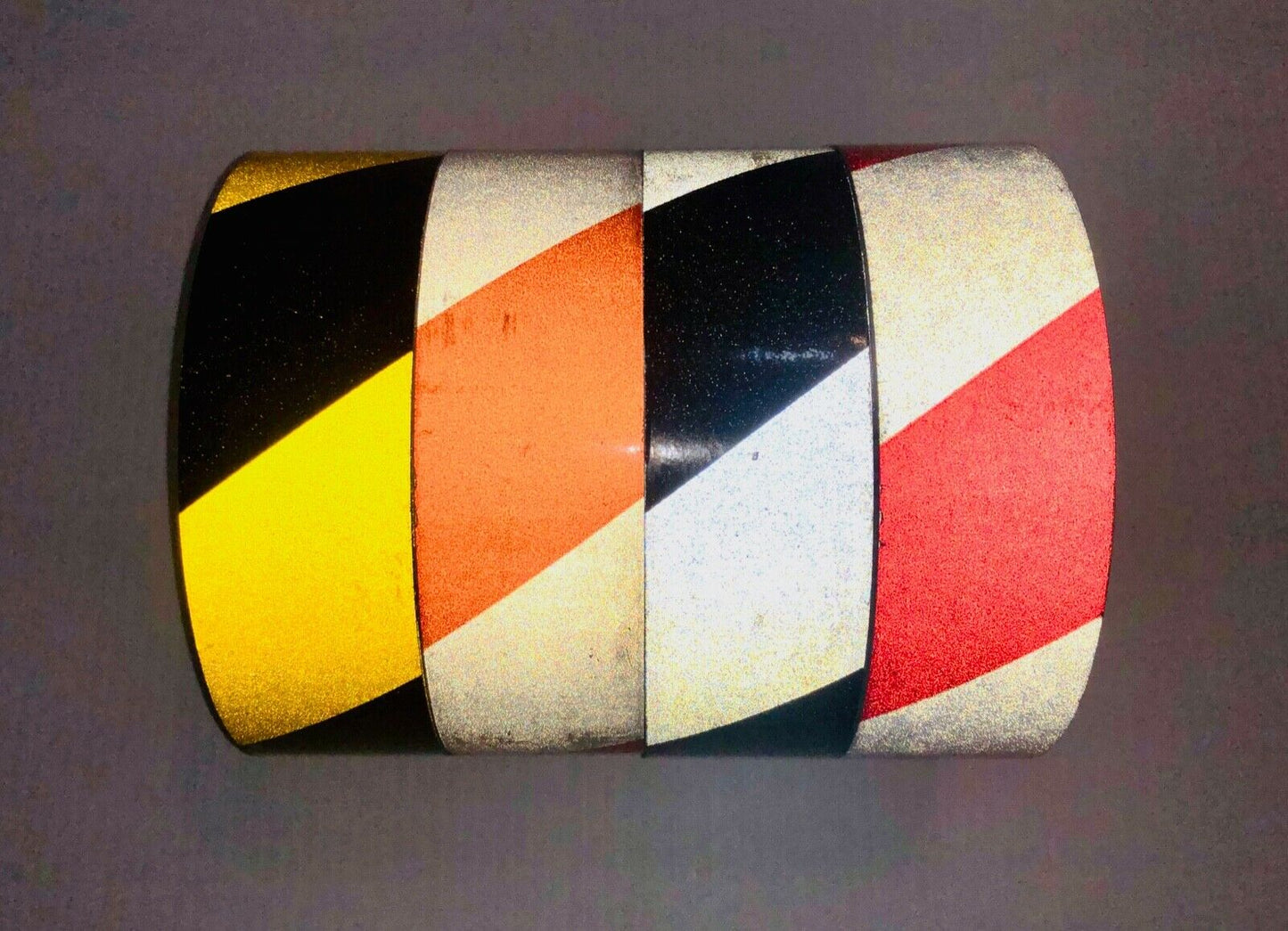 2" Hazard Striped Reflective Tape (Type 1) - Reflective Pro