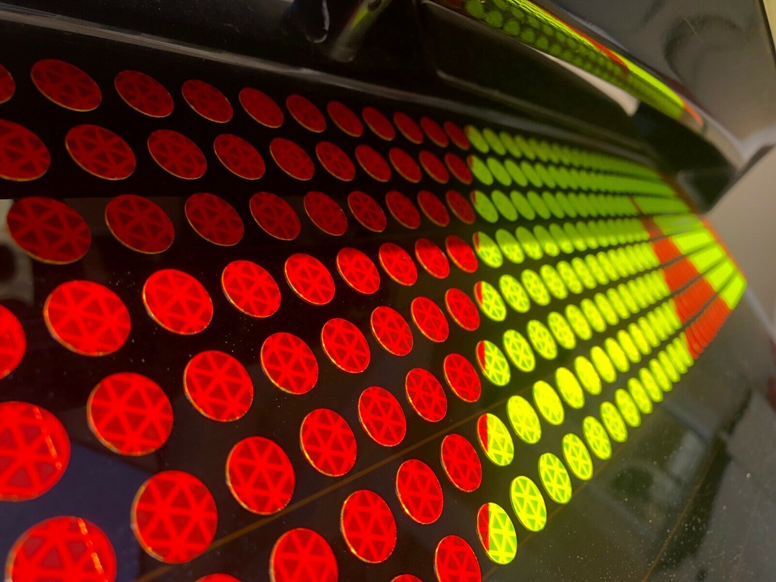 Reflective Dot Chevron Panel - Reflective Pro