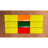 6"x36" Reflective Block Panels AT&T Style Oralite - Reflective Pro