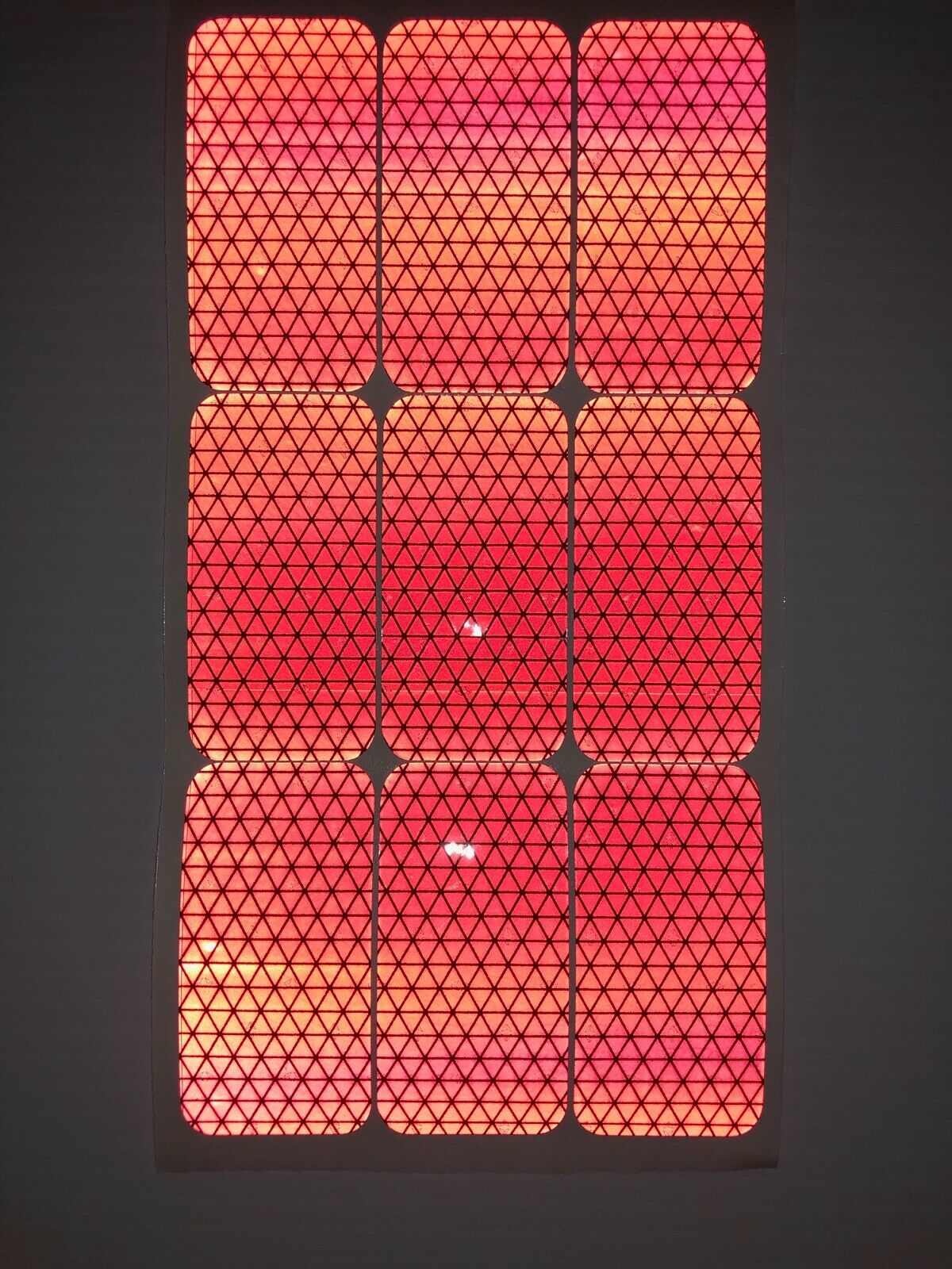 9 Oralite Reflective 1.5" x 3" V98 Rectangles - Reflective Pro