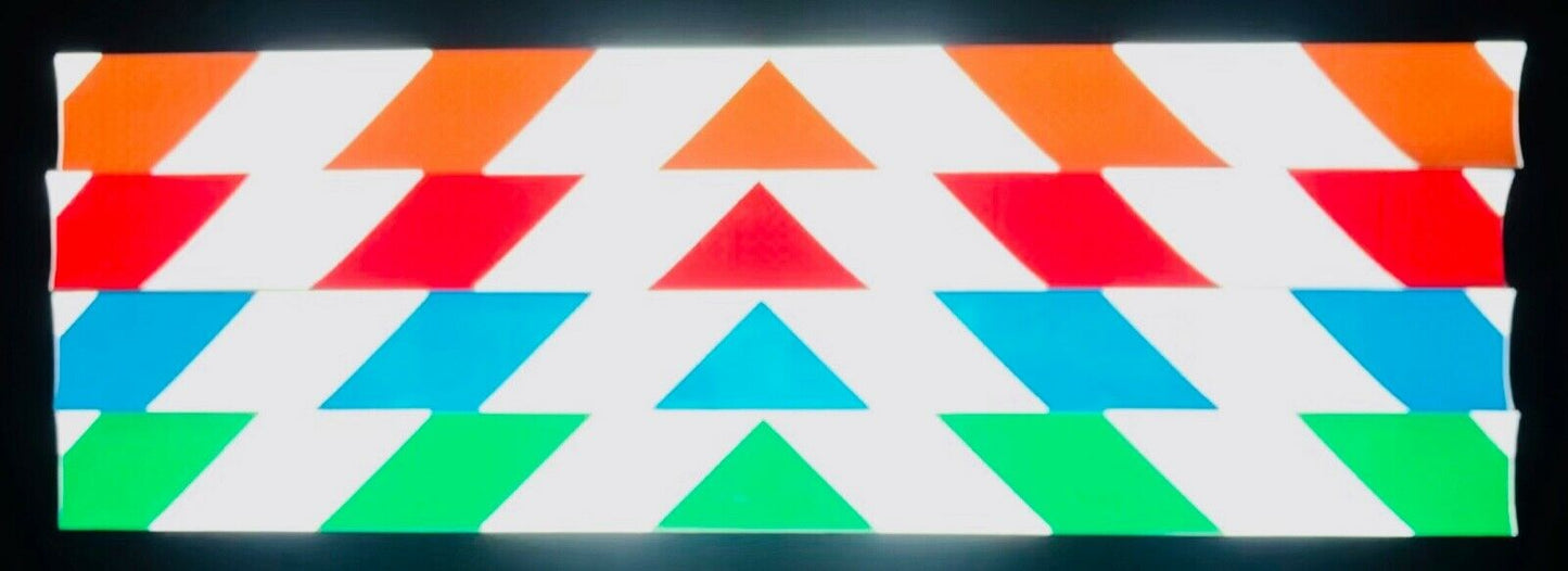 6"x72" Reflective Chevron Panels Oralite (Multiple Colors) - Reflective Pro