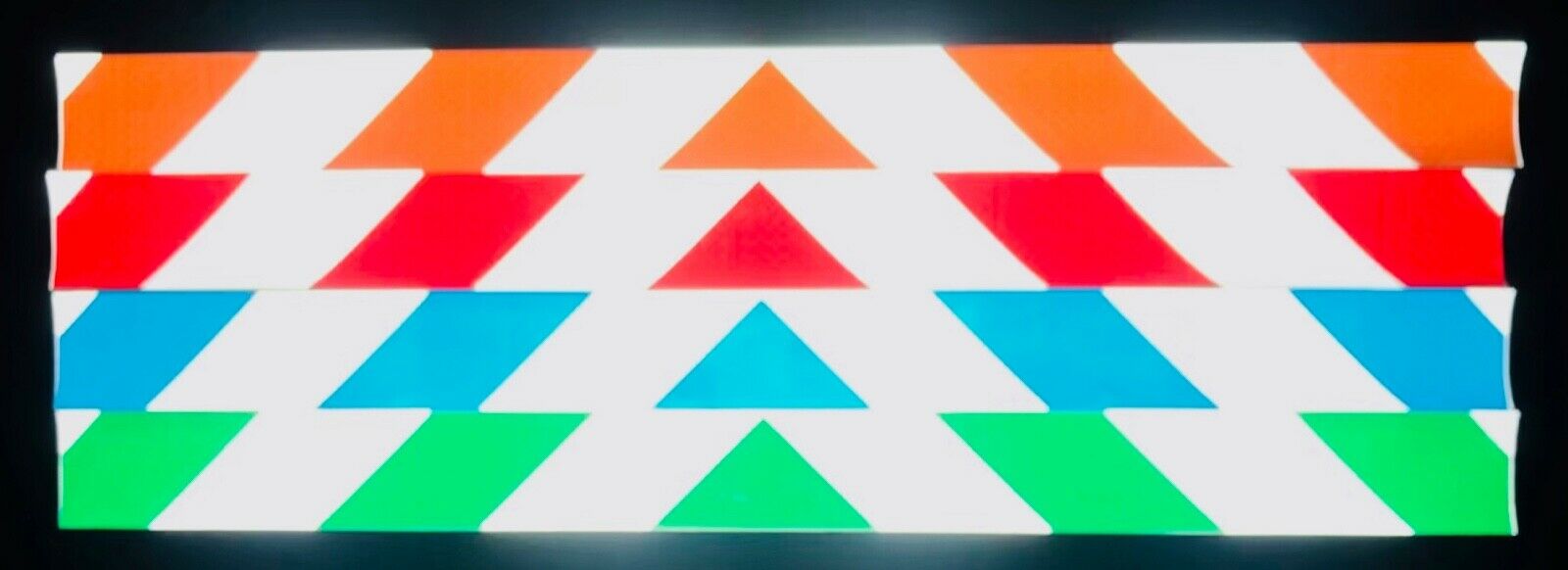 6"x72" Reflective Chevron Panels Oralite (Multiple Colors) - Reflective Pro