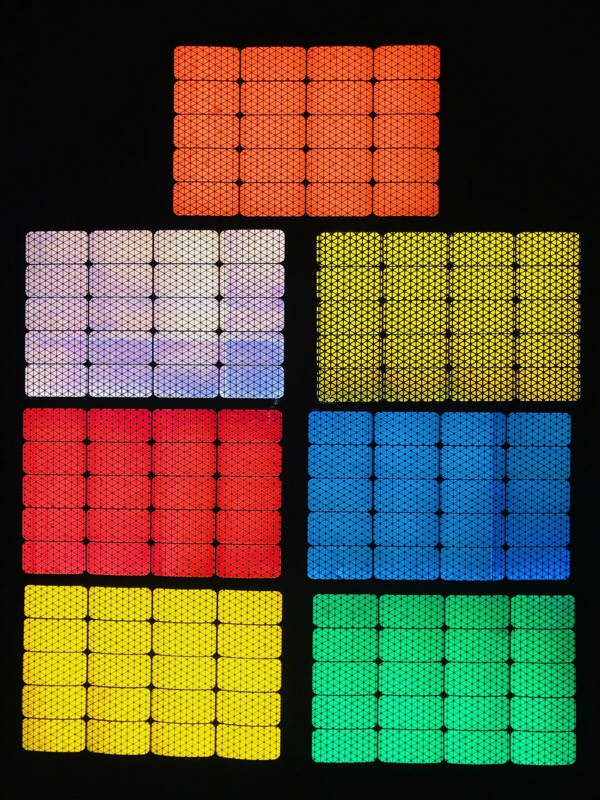 20 Oralite Reflective 1" x 2" V98 Rectangles - Reflective Pro