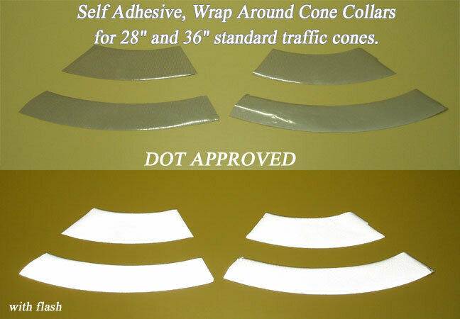 Reflective Cone Collars 18" 28" 36" - Reflective Pro
