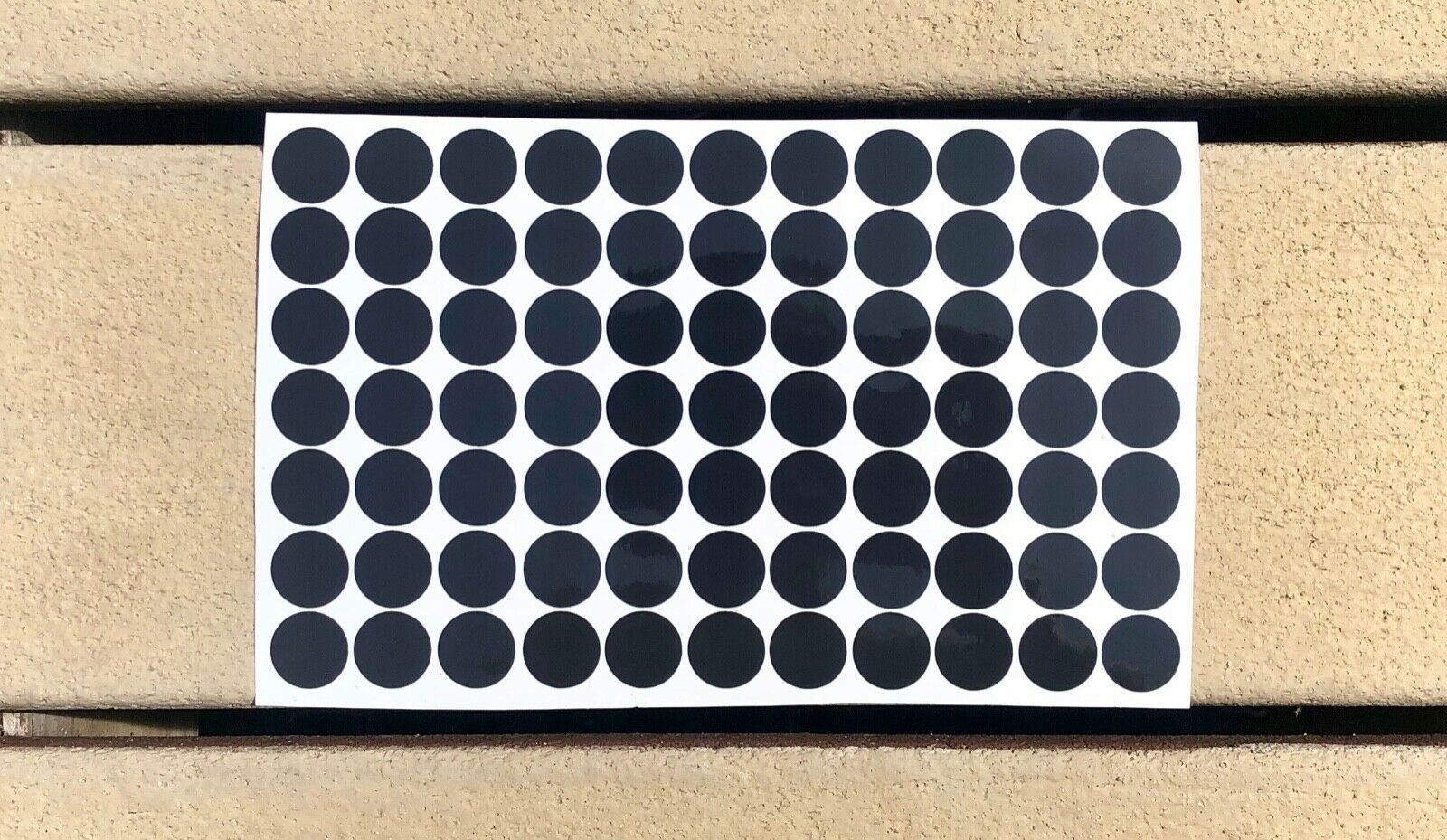 77 Reflective Black Dots 3/4" - Reflective Pro