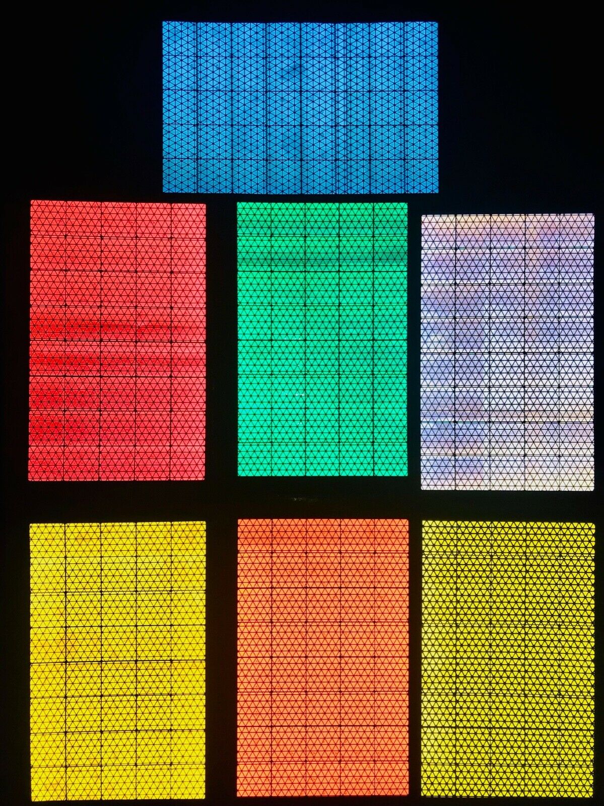 40 Oralite Reflective 1" V98  Squares - Reflective Pro
