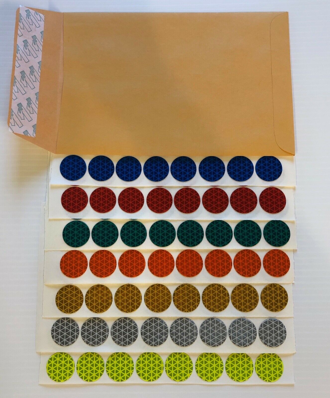 40 Oralite Reflective 1" V98  Dots - Reflective Pro