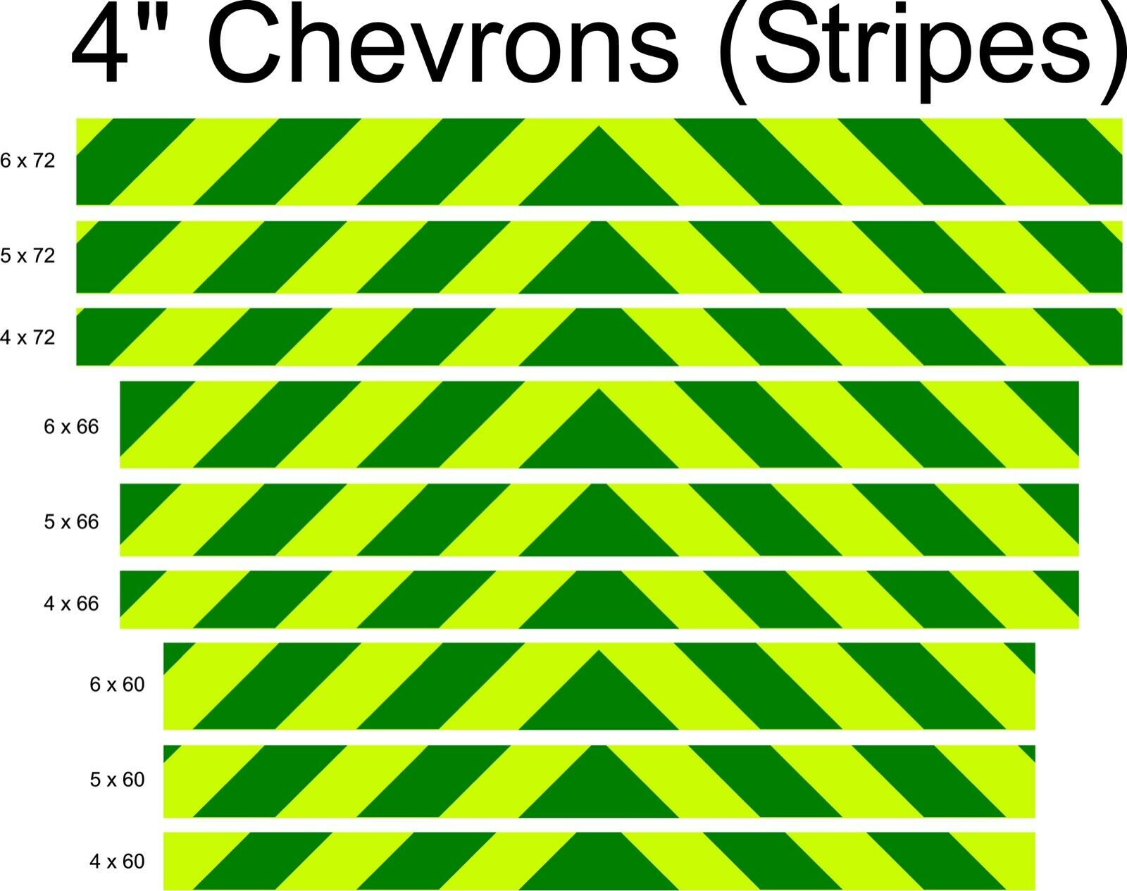 Lime & Green Reflective Chevron Panel (Multiple Sizes) - Reflective Pro
