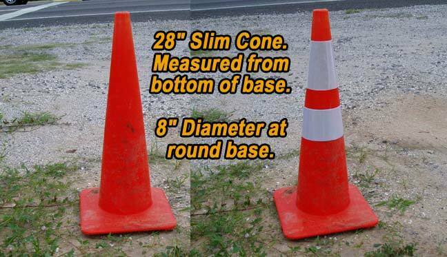 Reflective Cone Collars 18" 28" 36" - Reflective Pro