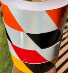 2" Hazard Striped Reflective Tape (Type 1) - Reflective Pro