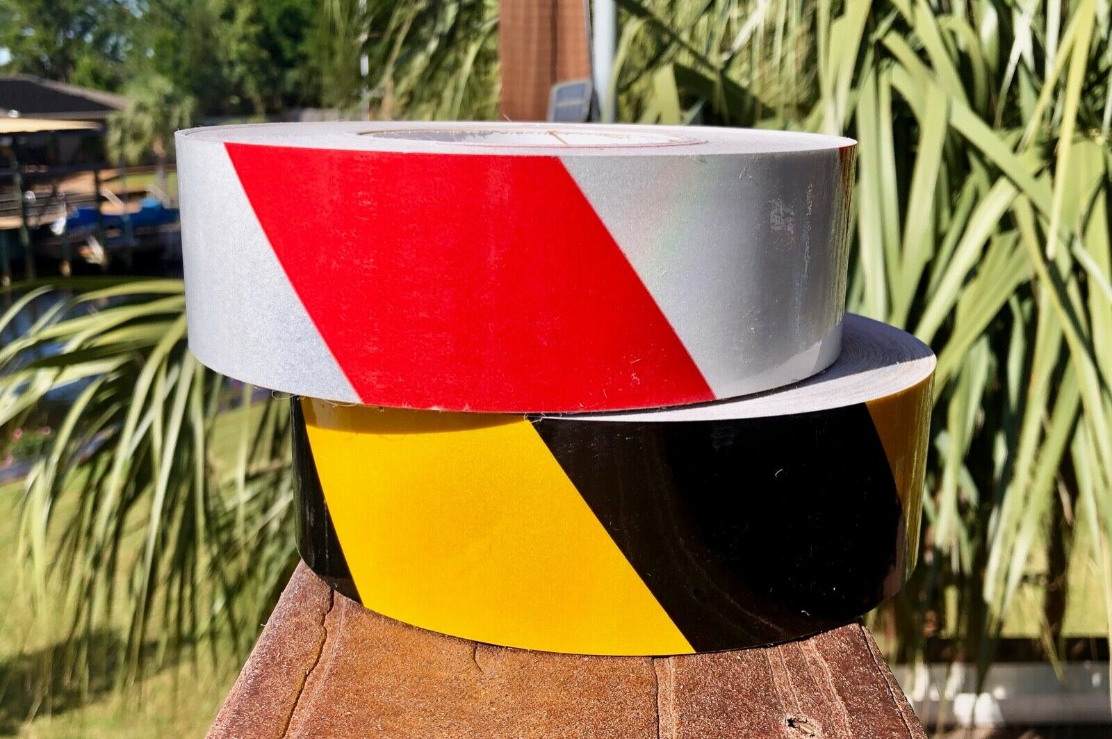 2" Hazard Striped Reflective Tape (Type 1) - Reflective Pro